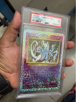 PSA 7 Mewtwo 2002 Legendary Collection Box Topper #S4