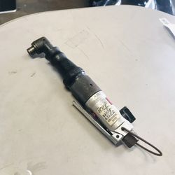 Vintage 1990s Aircraft Tools Supply Small 90 Degree Angle Air Drill , Not Tested