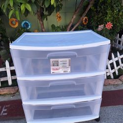 Plastic Drawer (Cajonera Con 3 Cajones Nueva)