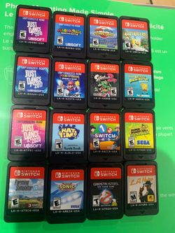 Nintendo Switch $ 25.00 EACH GAME