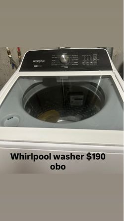 Whirlpool washer