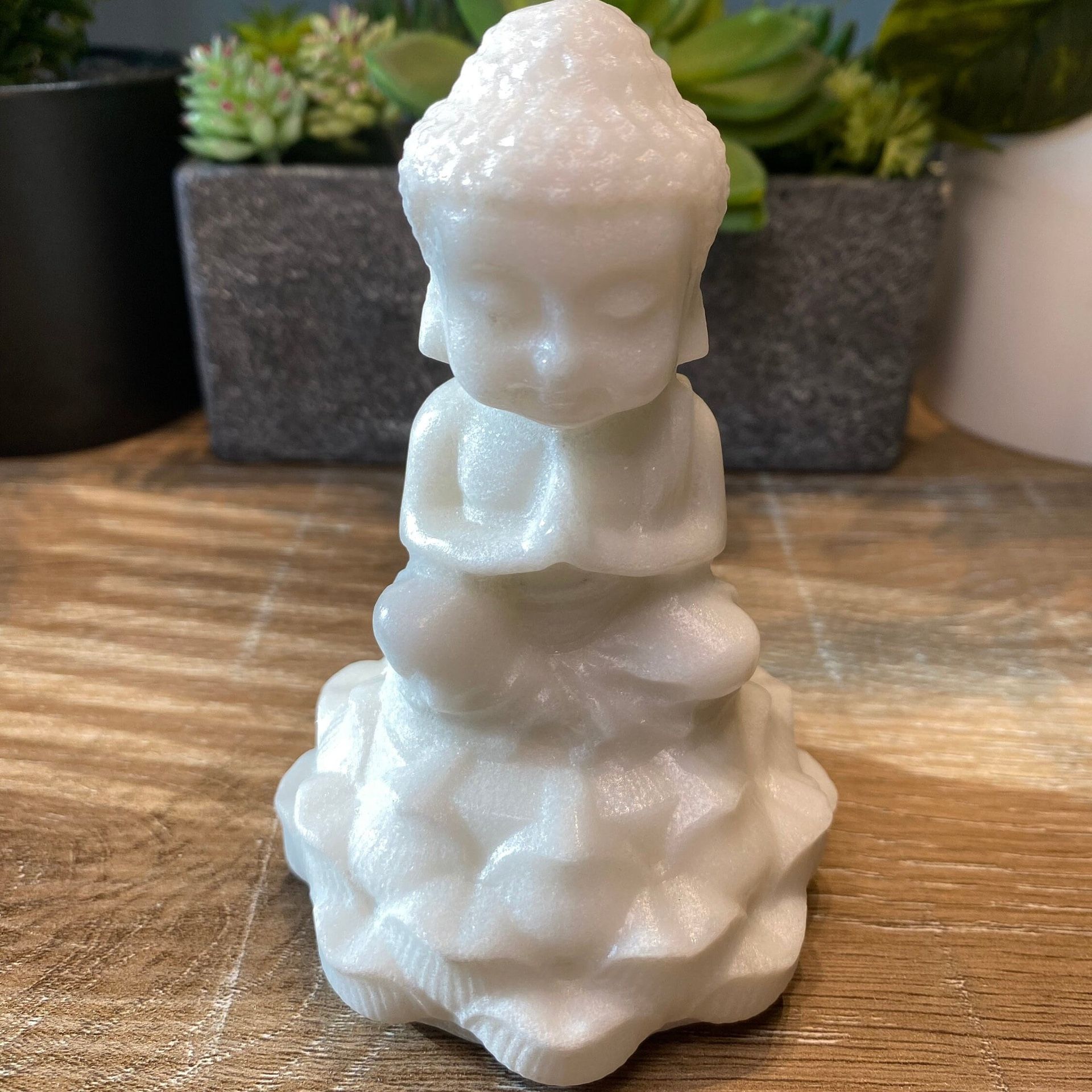 White Jade Buddha