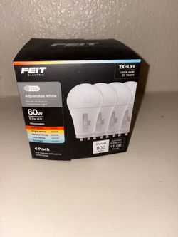 Feit Electric 60W LED Bulbs 4-Pack