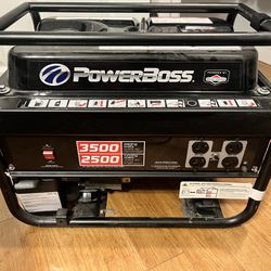 PowerBoss 2500/3500 Portable Generator 