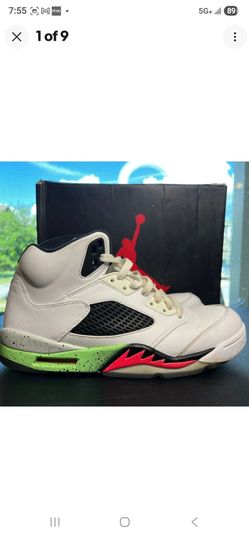 Jordan 5 Retro Poison Green White Infrared 2015