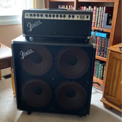 Fender 1000 Roc•Pro Guitar 300 Watt Amp  300 Watt Speaker Best Offer
