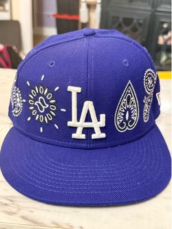 New Era Vintage 59fifty Blue and Navy Hat Fitted Size 7