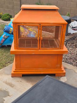 Metal firepit