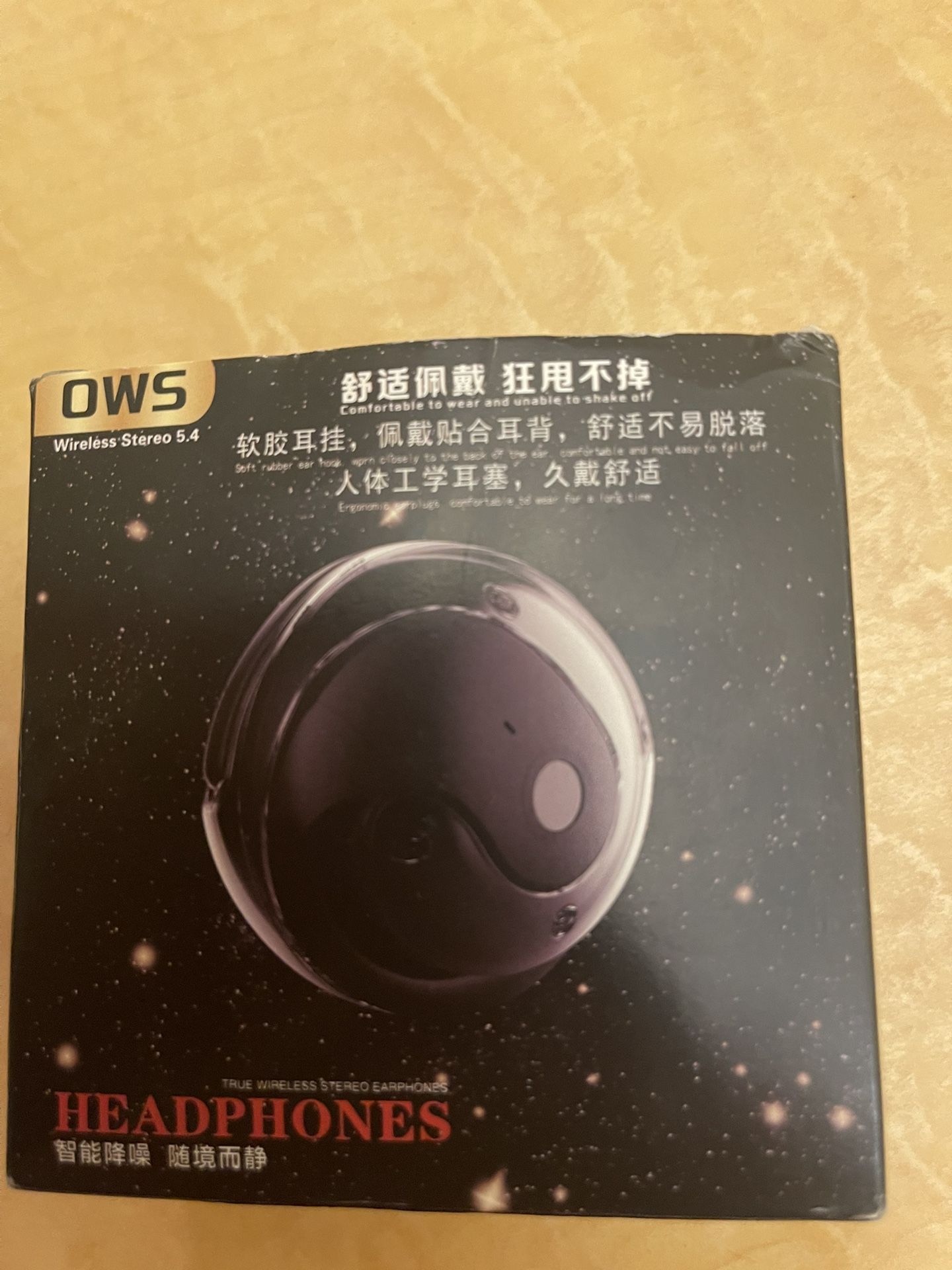 OWS Wireless Stereo 5.4 Headphones - Purple