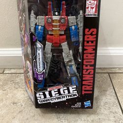 Transformers Siege war for Cybertron Starscream figure