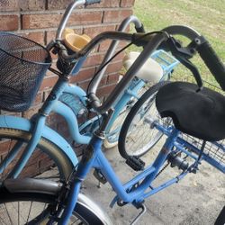 Beach Cruiser And 3 Wheel Bike 
