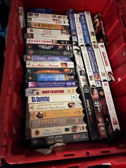Free pickup of vhs tapes