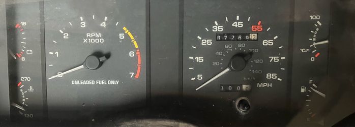 87-90 Mustang Gauge Cluster(V8), works perfectly! Only 87k mls. $100 FIRM.