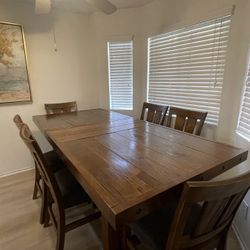 8/6 Wood Dining Table (Ashley Furniture)