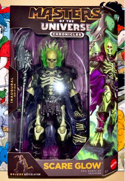 Masters of The Universe Chronicles Scare Glow Inaugural Edition Figure