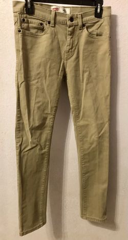 Tan Levis 510 Skinny (16 Reg. 28x28)