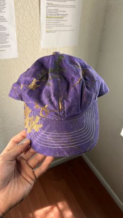 Dad hat (purple camo design)