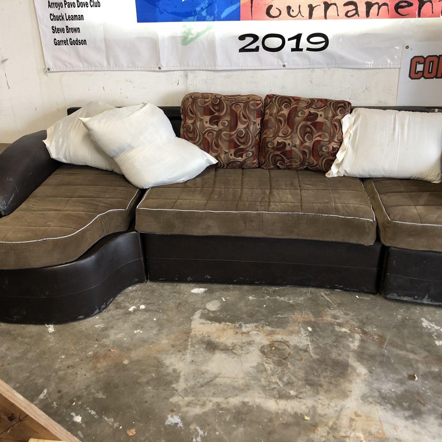 Sectional couch For Rv