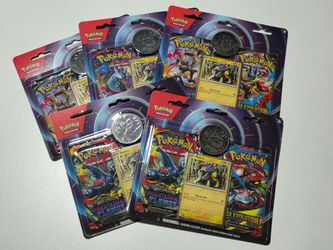 Pokemon phantasmal flames blister pack, set of 5