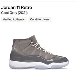 Air Jordan 11 Cool Grey