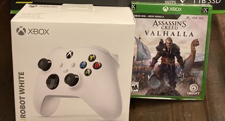 Assassins Creed Vallaha And Xbox Controller