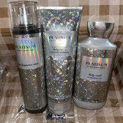 Bath & Body Works Platinum Set 