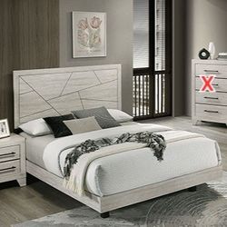 QUEEN BED FRAME NO MATTRESS 