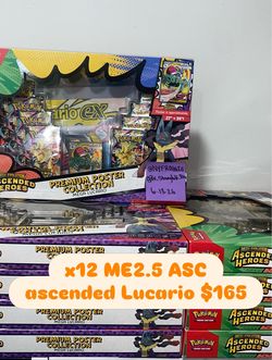Pokemon TCG ME2.5 ASC Ascended Lucario Poster