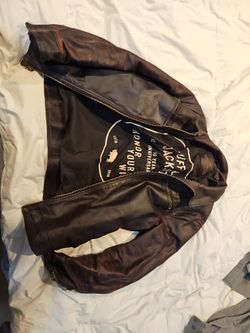 Buffalo Jackson Full Grain Leather Jacket