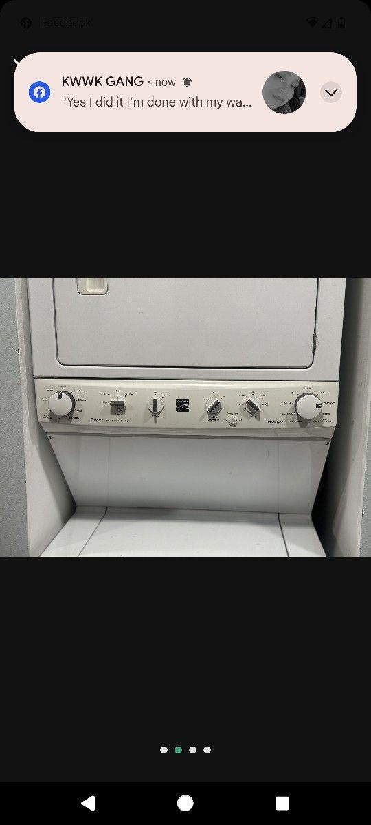 Double Washer & Dryer
