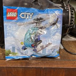 Lego City  Police  Helicopter  30351
