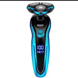 ZOZEN-Afeitadora eléctrica lavable y recargable para hombre, cortadora de pelo corporal, recortadora de barba, uso en seco y húmedo