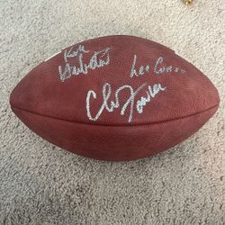 College Game Day Hosts Autographed Ball