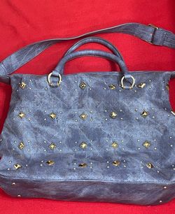 Beautiful, STEVE MADDEN Shoulder/Handbag Large Purse Color BLUE ,Like New