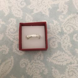 Real 925 Sterling Silver Wedding Band Size 7