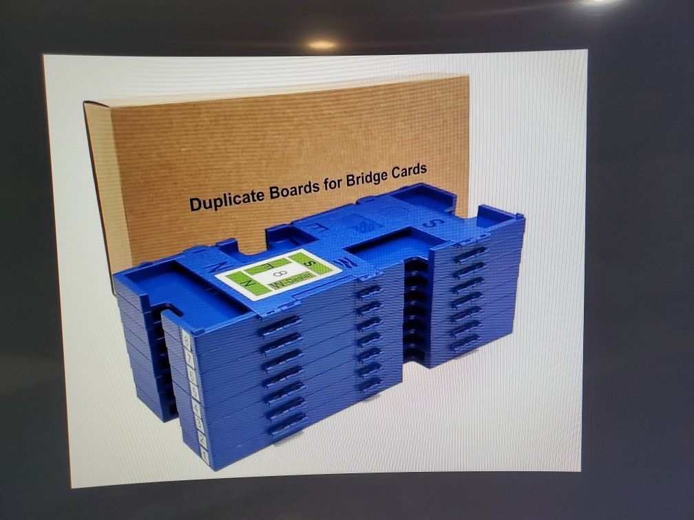Duplicate Boards For Bridge Game 8 Boards, For Bridge Cards Only