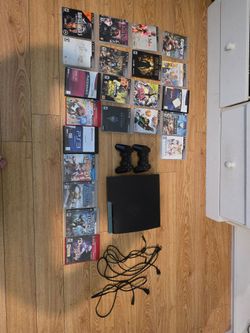 PS3 console bundle with 22 games
