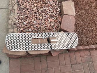 GMC Front Punch Grille Stainless Steel Chrome Grill