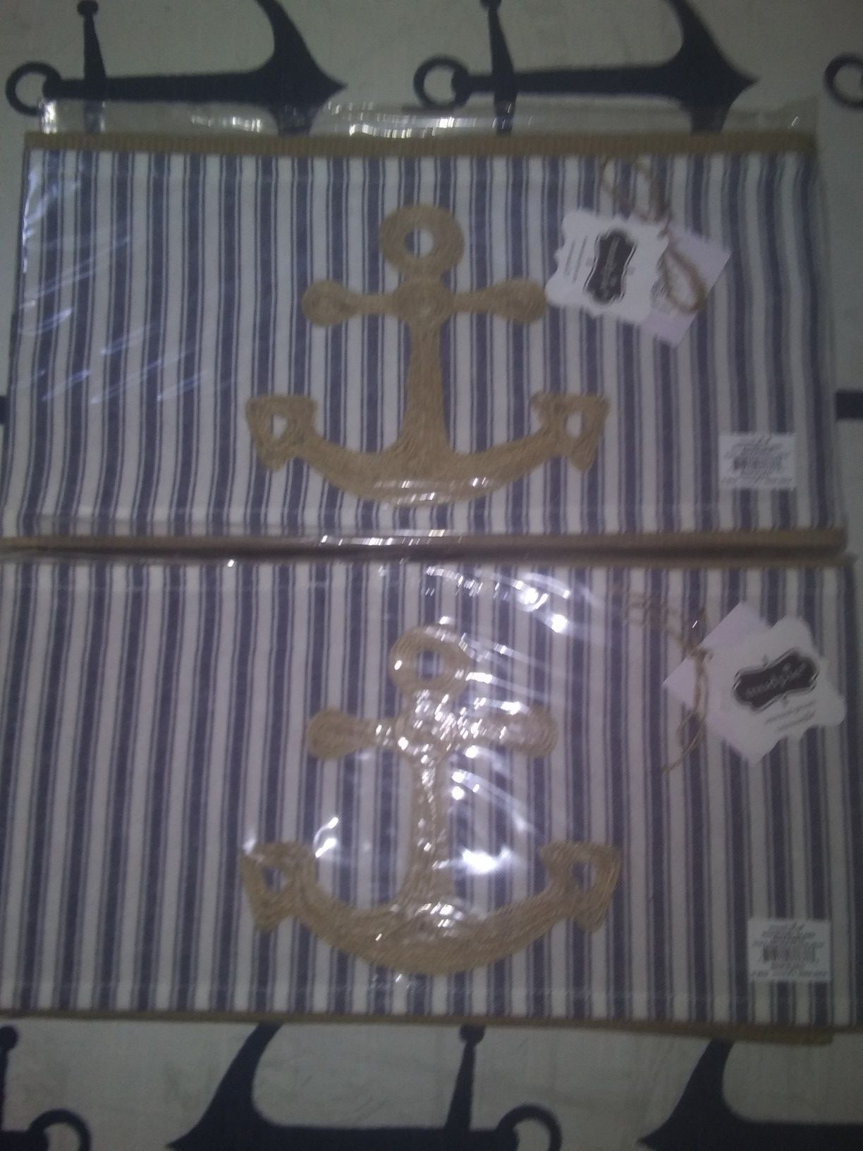 Nautical Anchor Pillow Wraps, Nice gift