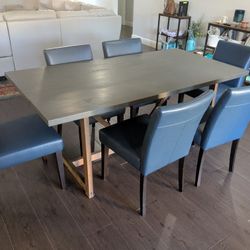 Dining Room Table With 6 Chairs 