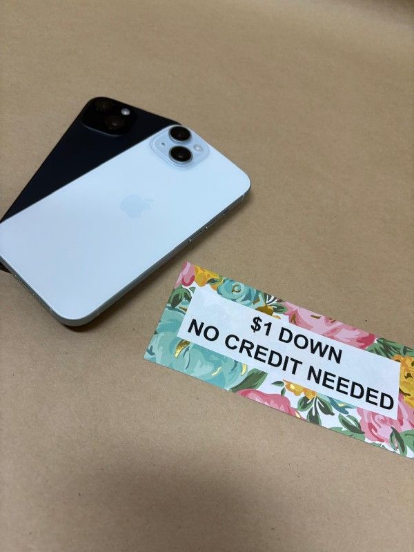 Apple IPhone 15 5G - Only $1 Today Pay The Rest Later!