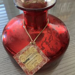 Red Vase
