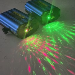 2 Chauvet Dual Laser Effect Lights