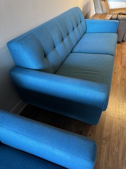 Gorgeous Love Seat And Chair ! 1 Year Old Great Condition !