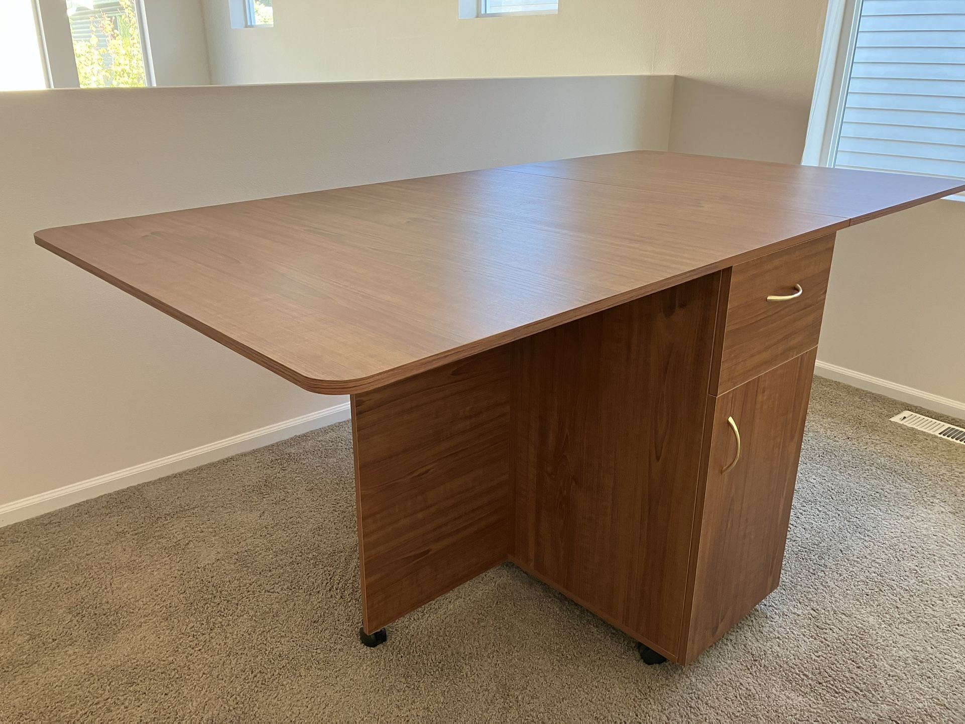 Koala Craft Center pro Double Drop Leaf Sewing, Cutting table