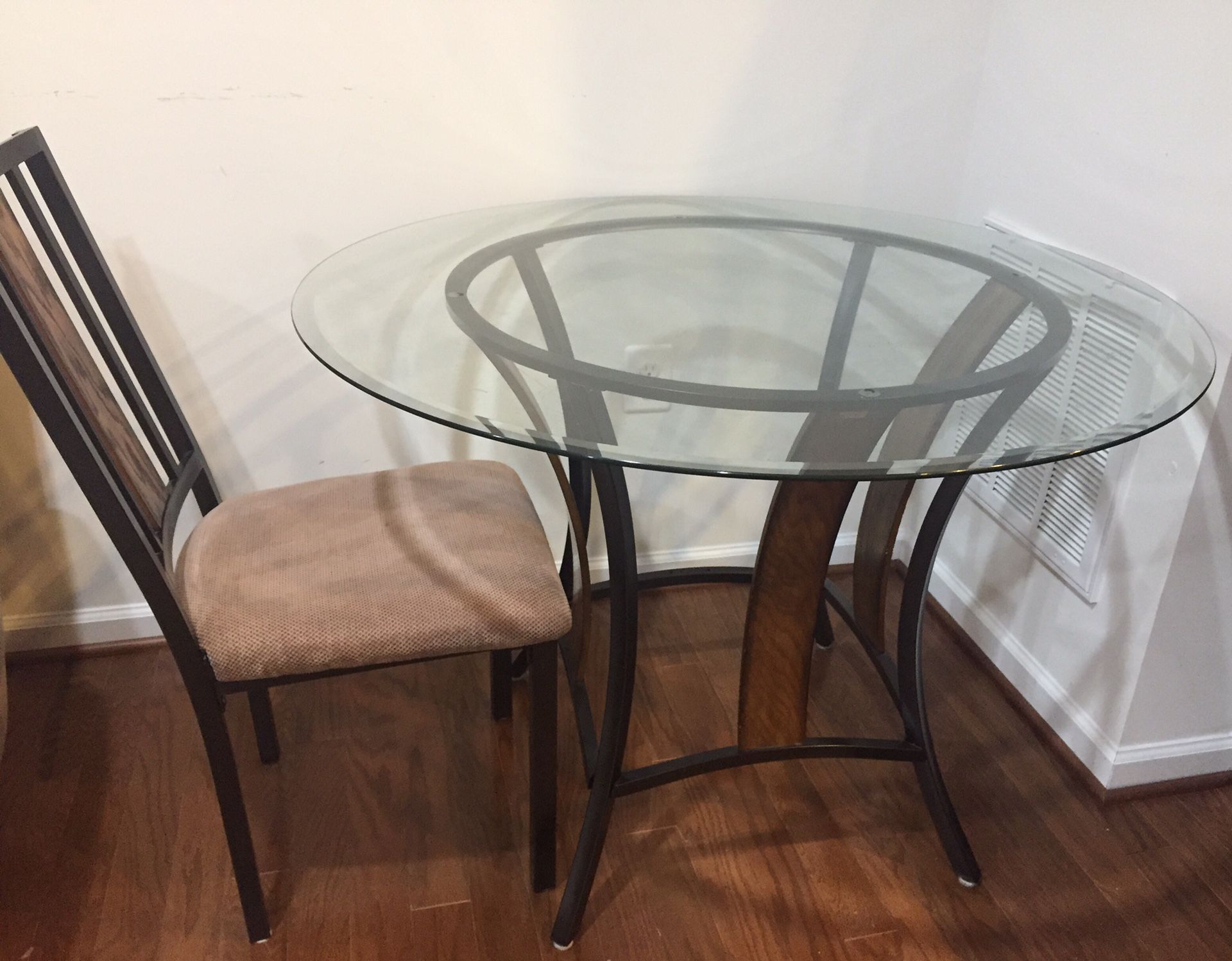 dining table glass with 4 chairs