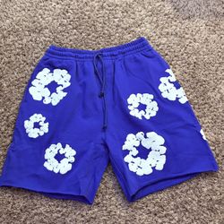 Denim Tear The Cotton Wreath Shorts 