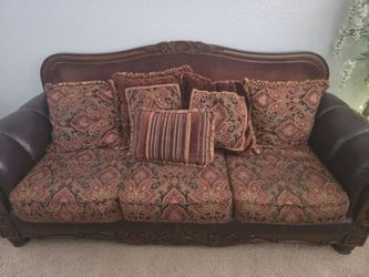 Traditional Tuscany couch