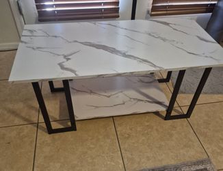 Brand new coffee table- already assembled