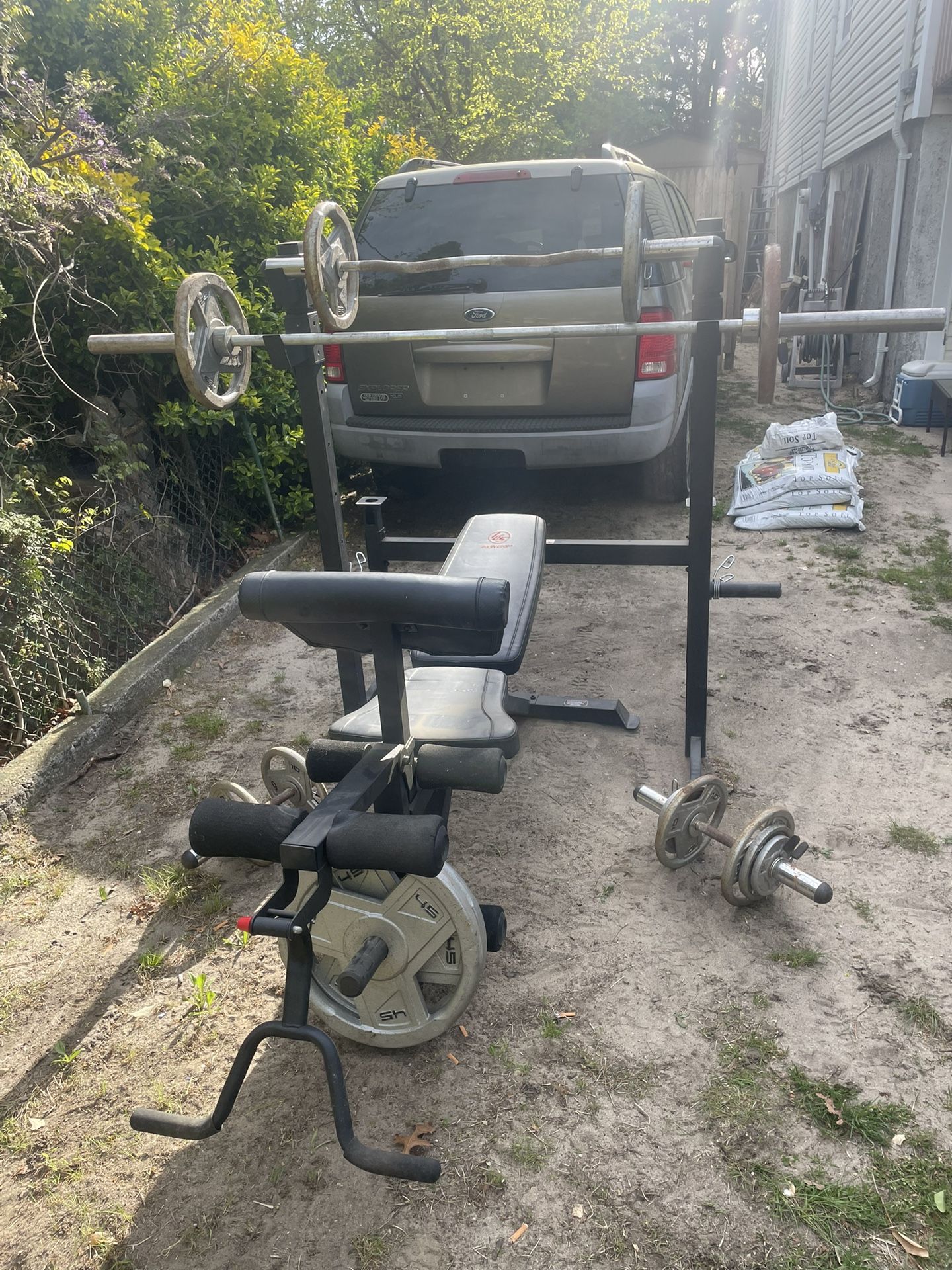 Weight Lifting Set